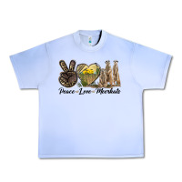 Grape Ice Peace Love Meerkats Urban Heavy Tee - LillyAllenDesigns
