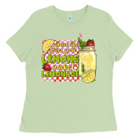 Matcha when life gives you lemons make lemonade Ladies Tee - texasbilliewilder