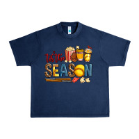 Navy tis the season softball Urban Heavy Tee - AdoDesignShop