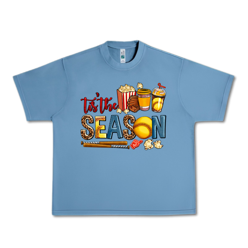 Tis The Season Softball Urban Heavy Tee by AdoDesignShop | Teevron