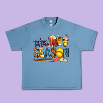 Tis The Season Softball Urban Heavy Tee Designed By Adodesignshop