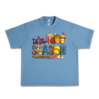 Pebble Blue tis the season softball Urban Heavy Tee - AdoDesignShop
