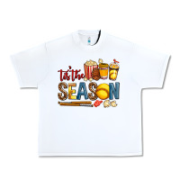 White tis the season softball Urban Heavy Tee - AdoDesignShop
