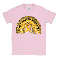 Bubblegum Pink Childhood cancer awareness rainbow Classic Tee - Jasminsmagicworld