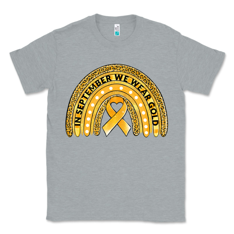 Childhood Cancer Awareness Rainbow Classic Tee by Jasminsmagicworld | Teevron