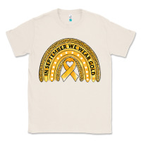 Natural Childhood cancer awareness rainbow Classic Tee - Jasminsmagicworld