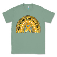Sage Childhood cancer awareness rainbow Classic Tee - Jasminsmagicworld