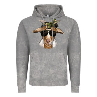Cloud Rock camouflage bandana goat Vintage Hoodie - Jasminsmagicworld