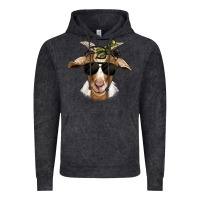 Vintage Black camouflage bandana goat Vintage Hoodie - Jasminsmagicworld