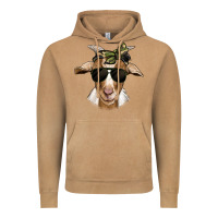 Vintage Camel camouflage bandana goat Vintage Hoodie - Jasminsmagicworld