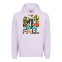 Lilac Howdy Fall Premium Hoodie - texasbilliewilder