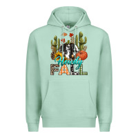 Seafoam Howdy Fall Premium Hoodie - texasbilliewilder
