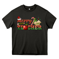 Asphalt merry teacher Heavy Core Tee - BarkalooDesign