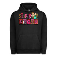 Pigment Black stupid cupid with cupid olivia Urban Hoodie - OliviaCreatesArt
