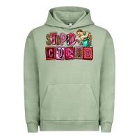 Pigment Oil Green stupid cupid with cupid olivia Urban Hoodie - OliviaCreatesArt