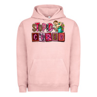Pigment Salmon stupid cupid with cupid olivia Urban Hoodie - OliviaCreatesArt