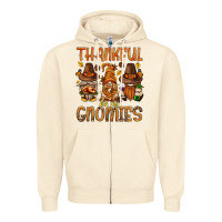 Sandshell thankful for my gnomies bbs Zipper Hoodie - BundleAndBundleShop