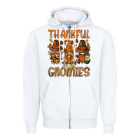 White thankful for my gnomies bbs Zipper Hoodie - BundleAndBundleShop
