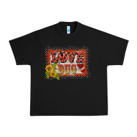 Black ladybug  love bug backround Urban Heavy Tee - BarkalooDesign