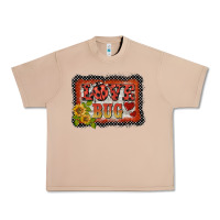 Burro ladybug  love bug backround Urban Heavy Tee - BarkalooDesign