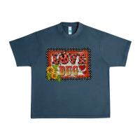 Midnight Navy ladybug  love bug backround Urban Heavy Tee - BarkalooDesign
