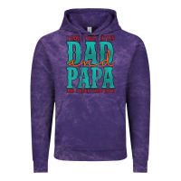 Cloud Purple i have two titles dad and papa and i rock them both Vintage Hoodie - Artiststas