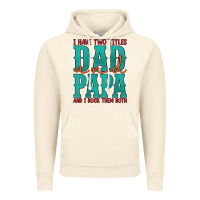 Vintage Artic i have two titles dad and papa and i rock them both Vintage Hoodie - Artiststas