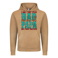 Vintage Camel i have two titles dad and papa and i rock them both Vintage Hoodie - Artiststas