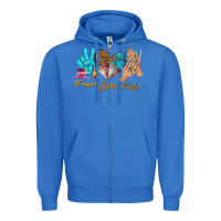 True Royal peace love nails bbs Zipper Hoodie - BundleAndBundleShop