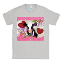 Moon Dust lotus heart cow valentine Classic Tee - AdoDesignShop