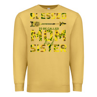 Antique Gold Blessed Mom And Sister Premium Sweatshirt - Bettercallsaul