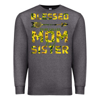 Charcoal Heather Blessed Mom And Sister Premium Sweatshirt - Bettercallsaul