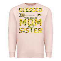 Pale Pink Blessed Mom And Sister Premium Sweatshirt - Bettercallsaul