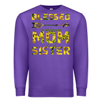 Purple Blessed Mom And Sister Premium Sweatshirt - Bettercallsaul