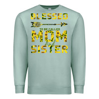 Seafoam Blessed Mom And Sister Premium Sweatshirt - Bettercallsaul