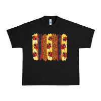 Black ladybug  brushstrokes Urban Heavy Tee - BarkalooDesign