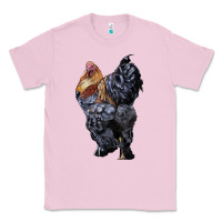 Bubblegum Pink Brahma Rooster Classic Tee - LillyAllenDesigns