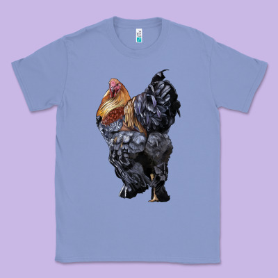Brahma Rooster Classic Tee Designed By Lillyallendesigns