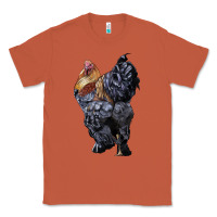 Copper Brahma Rooster Classic Tee - LillyAllenDesigns