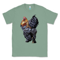 Sage Brahma Rooster Classic Tee - LillyAllenDesigns