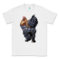 White Brahma Rooster Classic Tee - LillyAllenDesigns