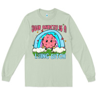 Matcha your anxiety is a lying bitch Long Sleeve Tee - MaliasSmallBusiness