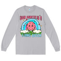 Moon Dust your anxiety is a lying bitch Long Sleeve Tee - MaliasSmallBusiness