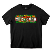 Black Mexicana Heavy Core Tee - texasbilliewilder