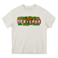 Cream Mexicana Heavy Core Tee - texasbilliewilder