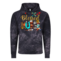 Cloud Black blessed nurse Vintage Hoodie - BundleAndBundleShop