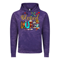 Cloud Purple blessed nurse Vintage Hoodie - BundleAndBundleShop