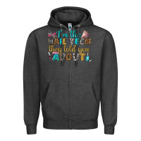 Charcoal Heather i'm the nail tech they told you about bbs Zipper Hoodie - BundleAndBundleShop