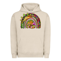 Pigment French Oak mardi gras rainbow Urban Hoodie - OliviaCreatesArt