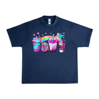 Navy unicorn coffee Urban Heavy Tee - Jasminsmagicworld